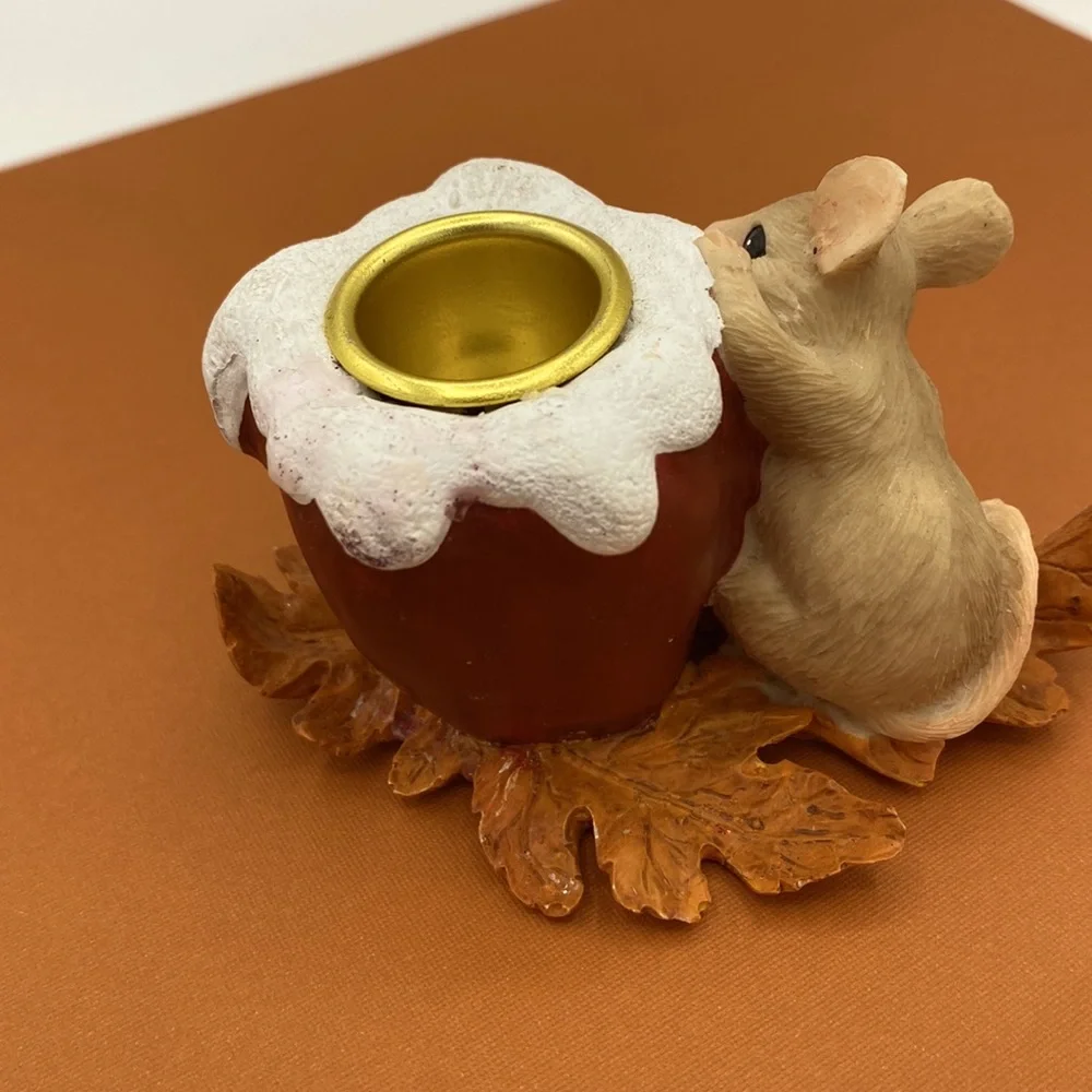 Charming Tales Apple Candle Stick Holder